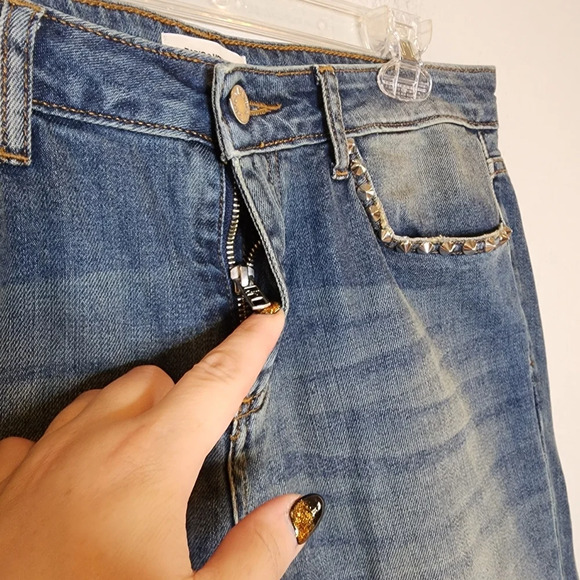 Zadig & Voltaire Studded Eva Use Jeans. Women's size 28. - Picture 5 of 16